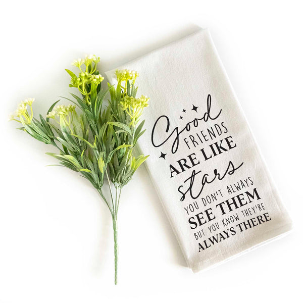 good friends dish towel 18x24 inch