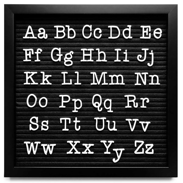 typewriter letters set only for letter board no board
