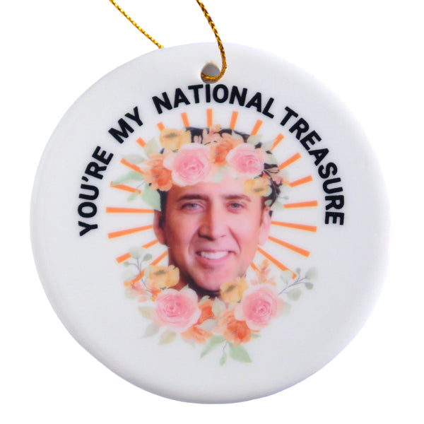 You're My Natural Treasure Funny Christmas Ornament 3 Inch