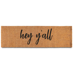 Hey Y'all Large Door Mat 50x15 Inch