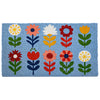 Floral Doormat 30x17 Inch