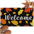 MAINEVENT Welcome Fall Door Mat 30x17 Inch, Fall Leaf Mat, Fall Leaf Doormat, Fall Leaf Rug, Fall Leaves Doormat, Fall Welcome Mat for Front