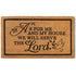 As for Me and My House Door Mat 30x17 Inch
