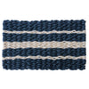 Lobster Rope Mat Coastal Stripe 30x17 Inch