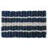 Lobster Rope Mat Coastal Stripe 30x17 Inch