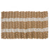 Lobster Rope Mat Shore Stripe 30x17 Inch