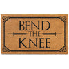 Bend The Knee Coir Door Mat 30x17 Inch