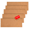 Blank Welcome Mat 47.5x19.5 Inch, Coir Door Mat for Screen Printing 5pk