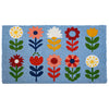 Floral Doormat 30x17 Inch