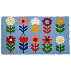 Floral Doormat 30x17 Inch