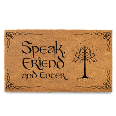 Speak Friend and Enter Doormat 30x17 Inch
