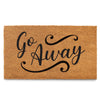 Go Away Doormat, 30x17 Inch