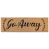 Go Away Doormat 50x15 Inch
