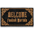 Welcome Foolish Mortals Doormat 30x17 Inch