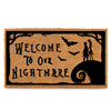 MAINEVENT Nightmare Before Christmas Door Mat 30x17 Inch, Jack Skellington Door Mat, Nightmare Before Christmas Doormat, Nightmare Before