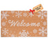 Snowflake Doormat 30x17 Inch