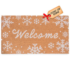 Snowflake Doormat 30x17 Inch