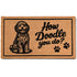How Doodle You Do Doormat 30x17 Inch