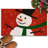 Snowman Doormat 30x17 Inch