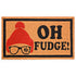 Oh Fudge Christmas Door Mat 30x17 Inch