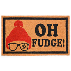 Oh Fudge Christmas Door Mat 30x17 Inch