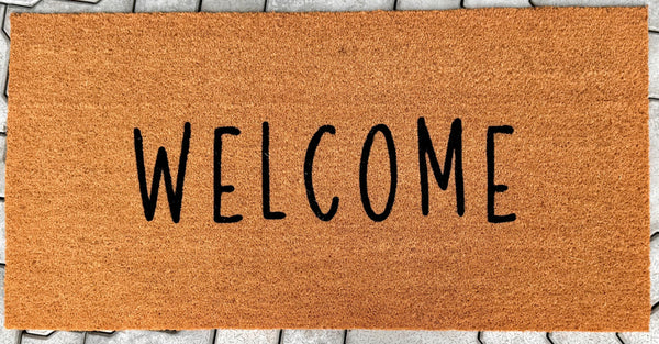 Welcome Door Mat 48x24 Inch