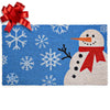 MAINEVENT Snowy Snowman Door Mat Outdoor 30x17 Inch, Snowman Door Mat, Outdoor Winter Door Mat, Welcome Mat Winter, Winter Outdoor Mat