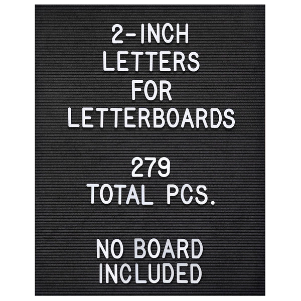 letter board letterboards felt pre-cut decor