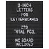 letter board letterboards felt pre-cut decor