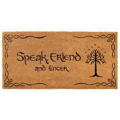 Speak Friend and Enter Doormat 48x24 Inch