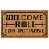 MAINEVENT Roll for Initiative Door Mat 30x17 Inch, Roll for Initiative Doormat, Dnd Doormat, Dnd Welcome Mat, Dungeons Doormat, Dnd Home