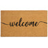 Outdoor Welcome Mat 30x17 Inch Script