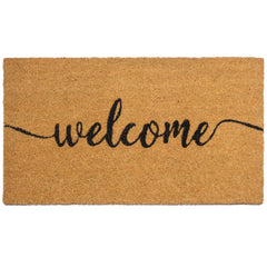 Outdoor Welcome Mat 30x17 Inch Script