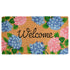 Hydrangea Door Mat 30x17 Inch