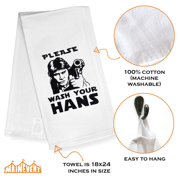 Please Wash Your Hans S Wars Kitchen Towel 18x24 Inch