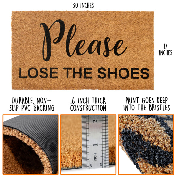 Please Lose the Shoes Doormat Shoes Off Doormat 30