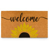 Welcome Sunflowers Doormat 30x17 Inch