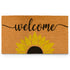 Welcome Sunflowers Doormat 30x17 Inch