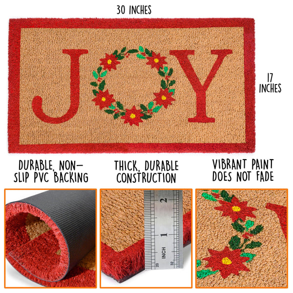 Joy Doormat 30x17 Inch