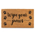 Coir Mat Wipe Your Paws 30"x17"