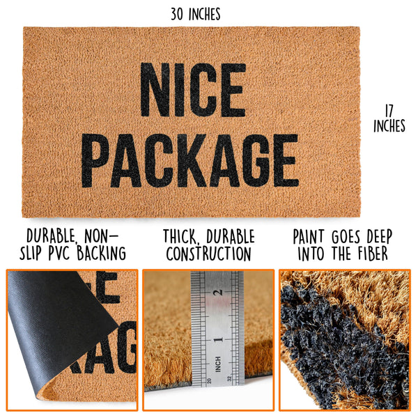 Nice Package Doormat 30x17 Inch