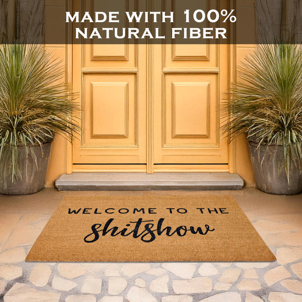 Welcome to the Shitshow Large Door Mat 48x24 Inch