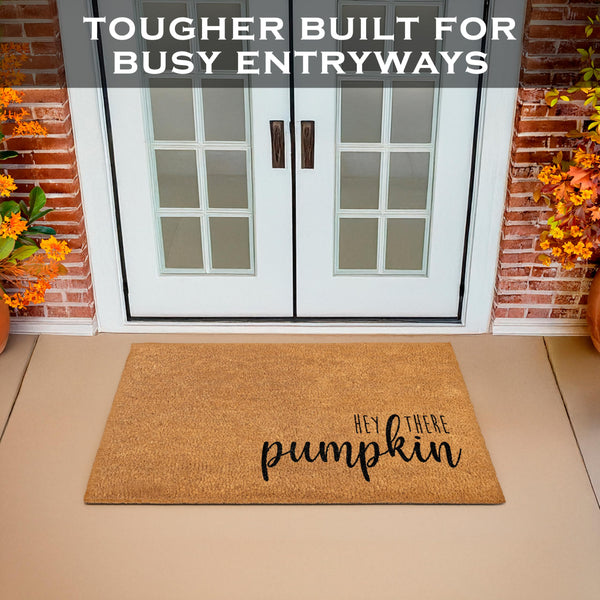 Hey There Pumpkin Door Mat 48x24 Inch