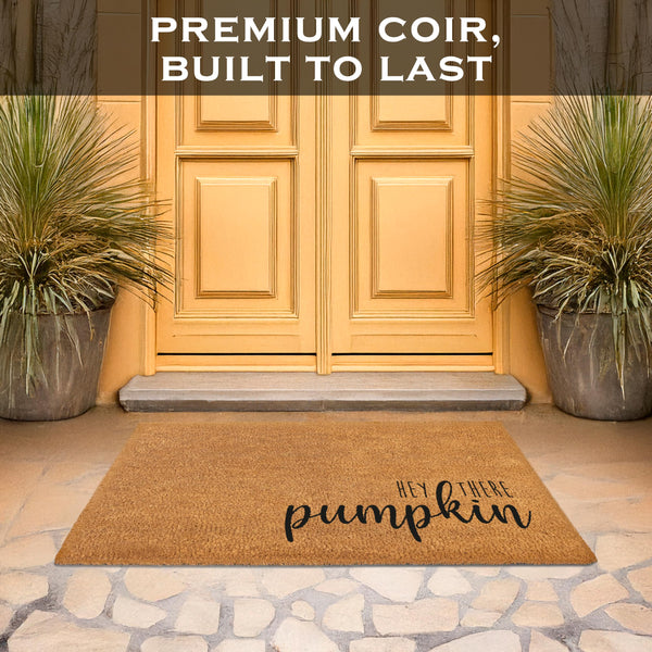 Hey There Pumpkin Door Mat 48x24 Inch