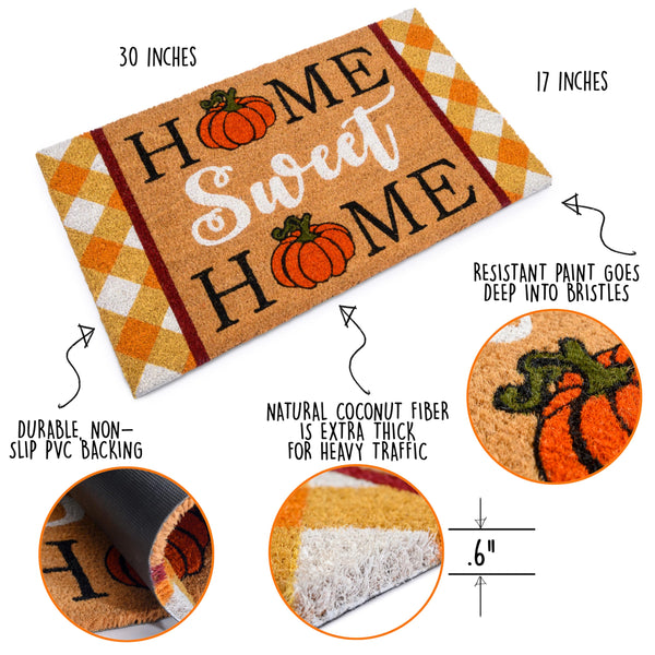 Home Sweet Home Doormat 30x17 Inch