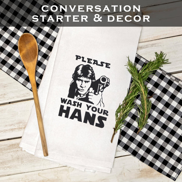 Please Wash Your Hans S Wars Kitchen Towel 18x24 Inch