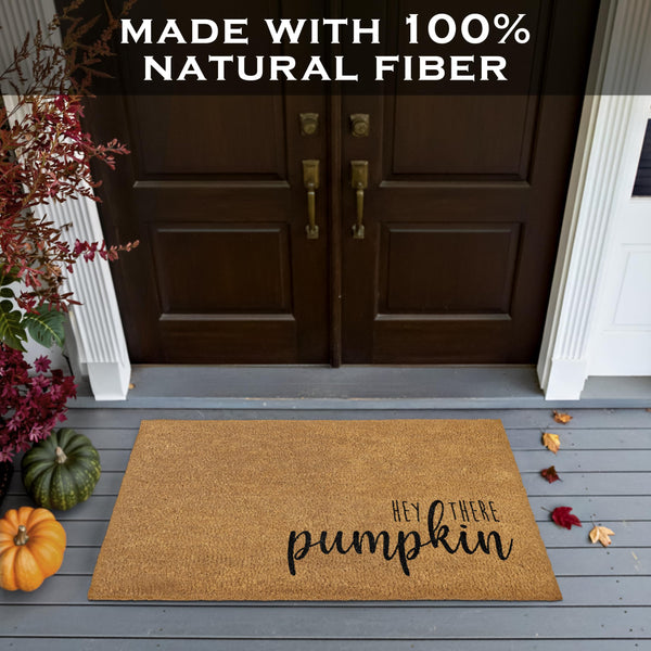 Hey There Pumpkin Door Mat 48x24 Inch