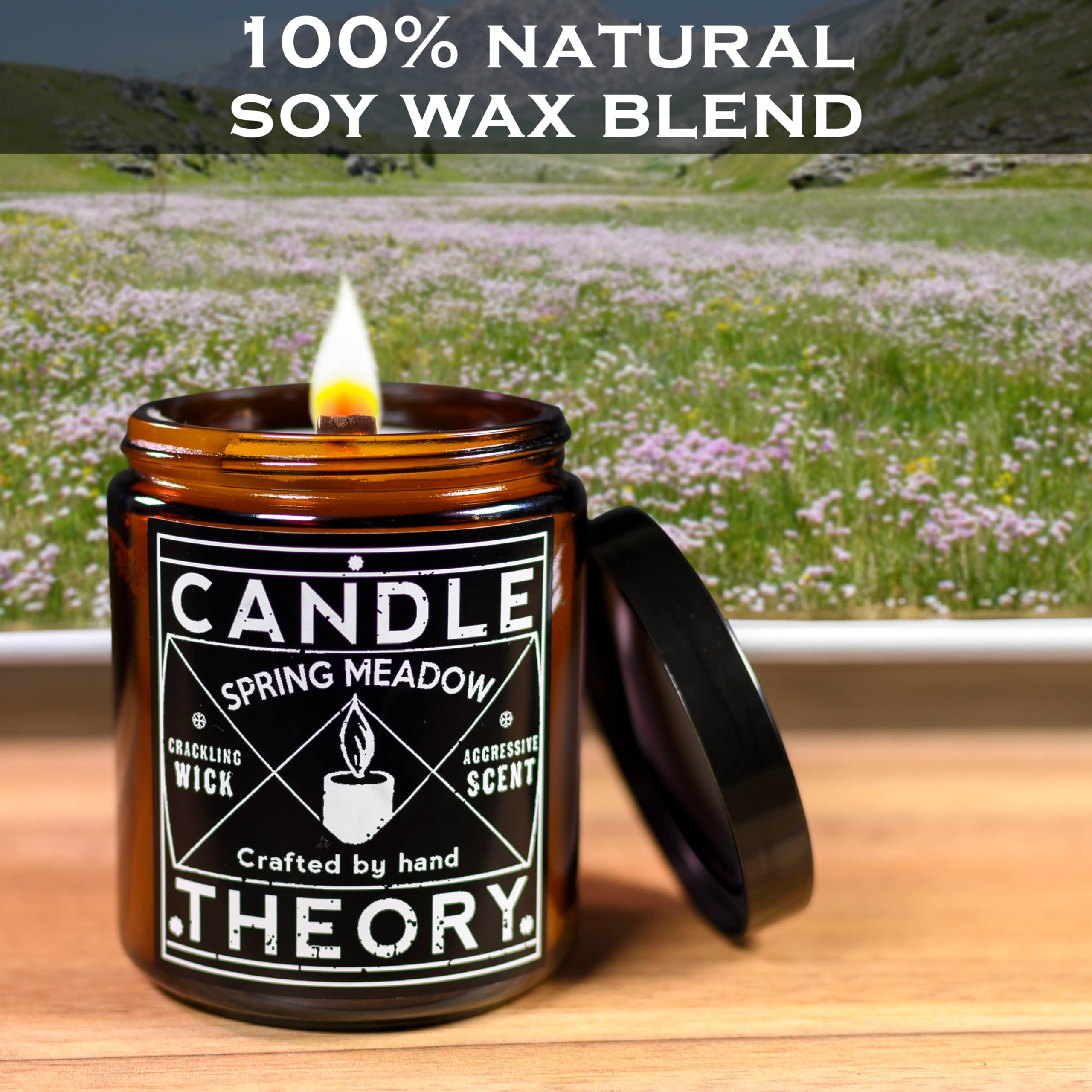 Candle Theory Scented Candles - in set of 3 in 4 oz each or in singles