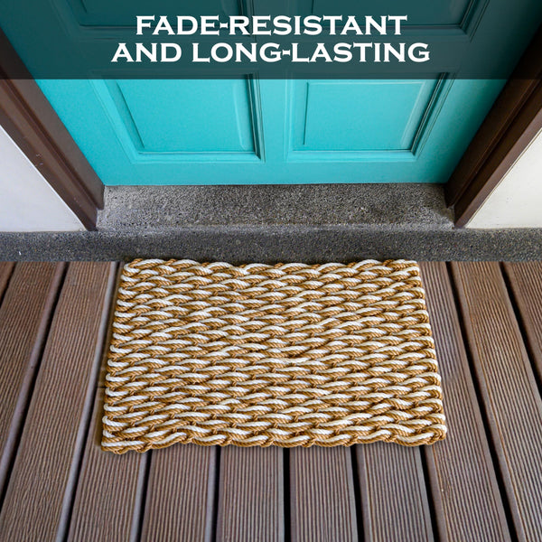 Lobster Rope Mat Sand 30x17 Inch