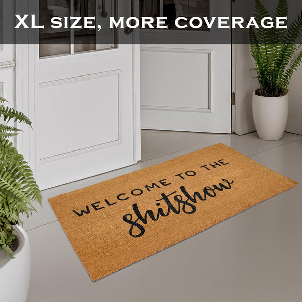 Welcome to the Shitshow Large Door Mat 48x24 Inch